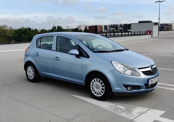 Opel Corsa cena 14600 przebieg: 135000, rok produkcji 2009 z Wrocław małe 379